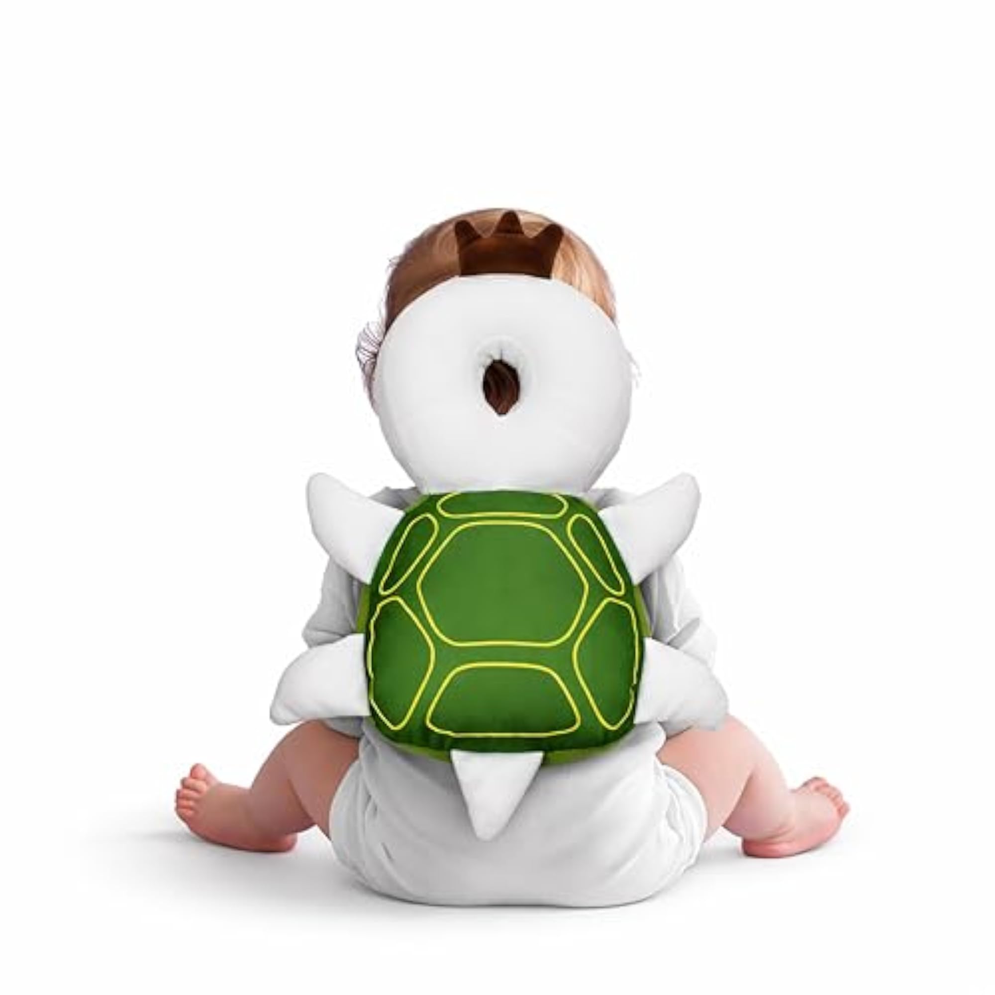 Baby Head Protector Backpack Cushion, Turtle Design